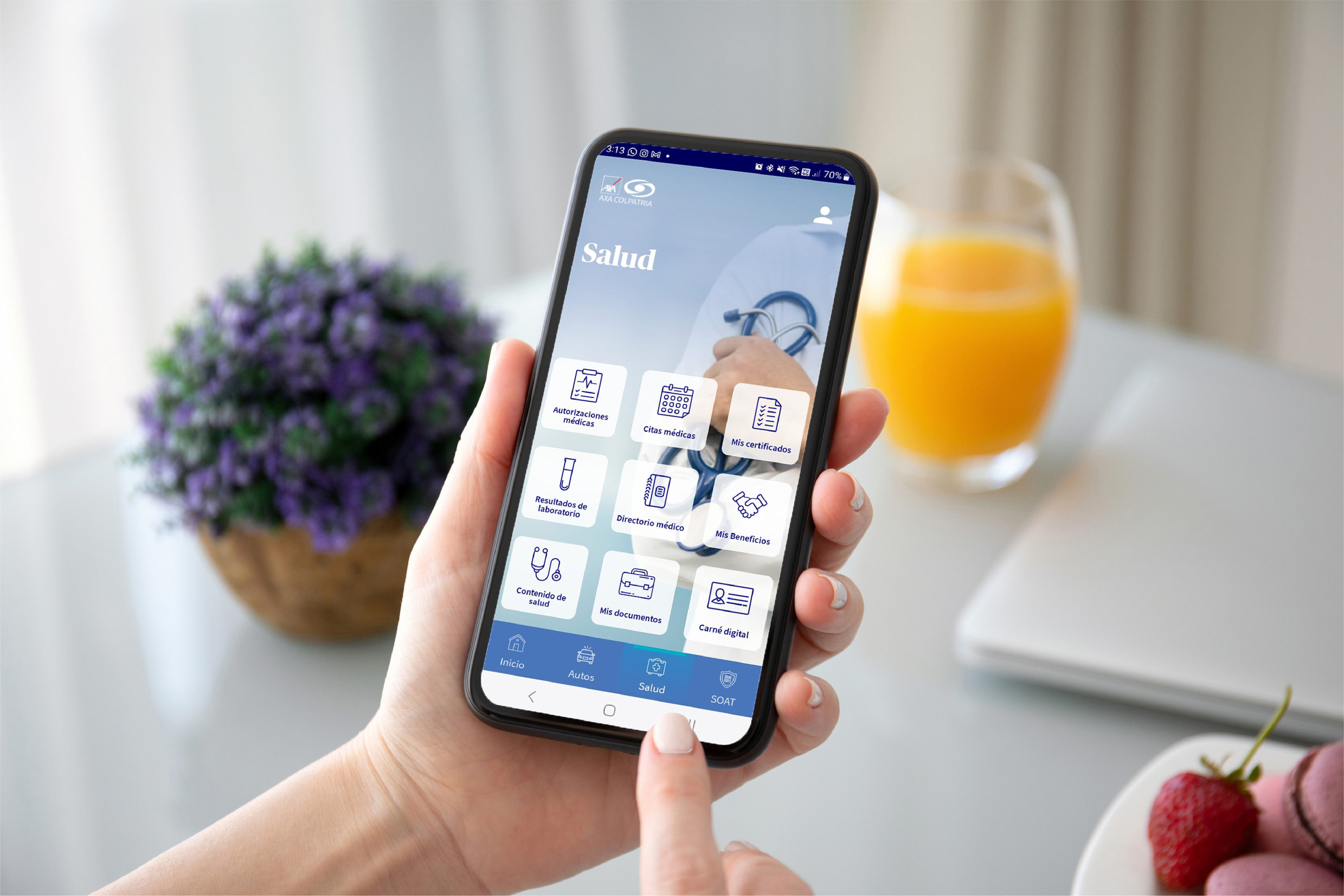 Descarga nuestra app AXA COLPATRIA