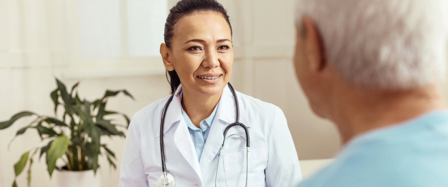 Doctora y paciente