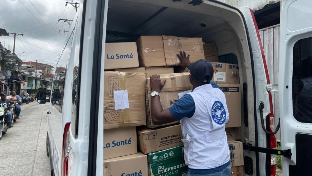 donaciones de Medicos del Mundo en alianza con Care y Fundación AXA