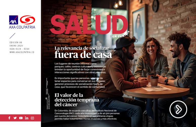 Revista salud 86 AXA COLPATRIA