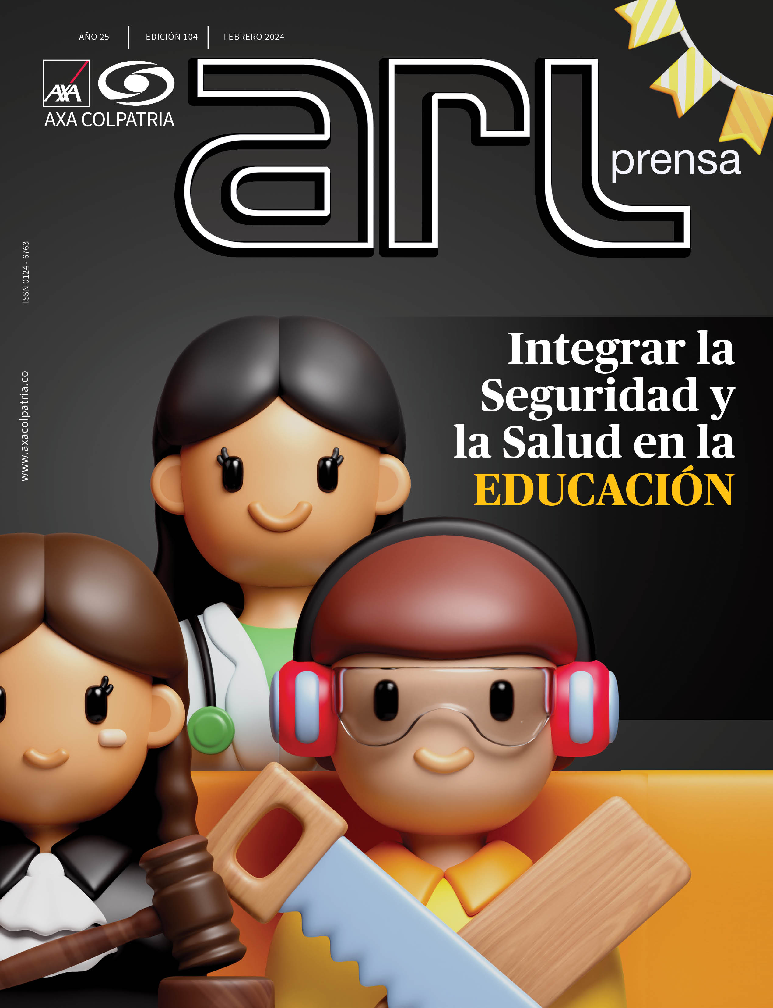 Revista ARL edición 104 AXA Colpatria