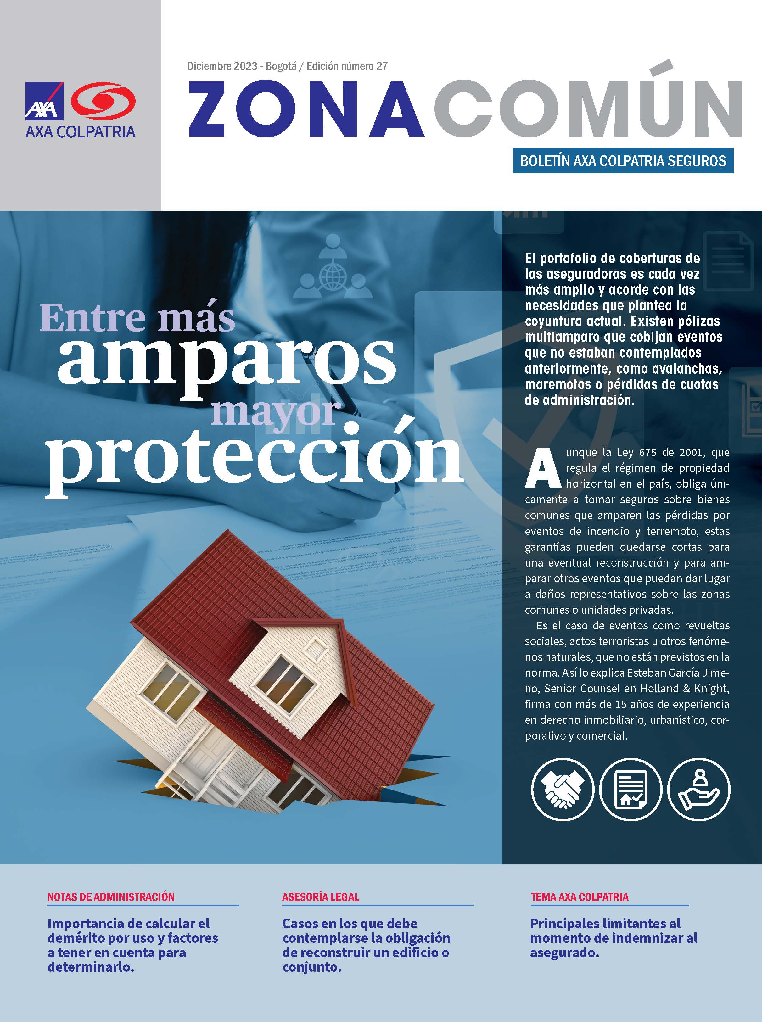 Boletín zona común Edición 27 AXA Colpatria