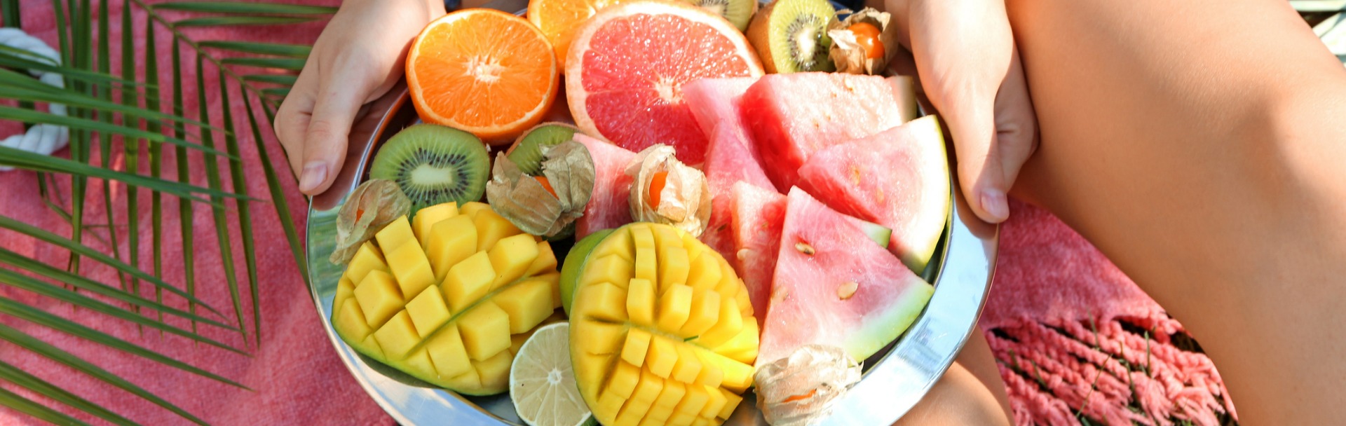 Mezcla de frutas no recomendables